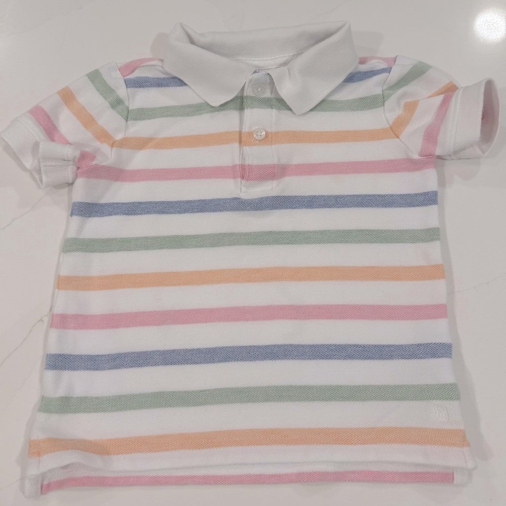 Janie and Jack stripped polo
